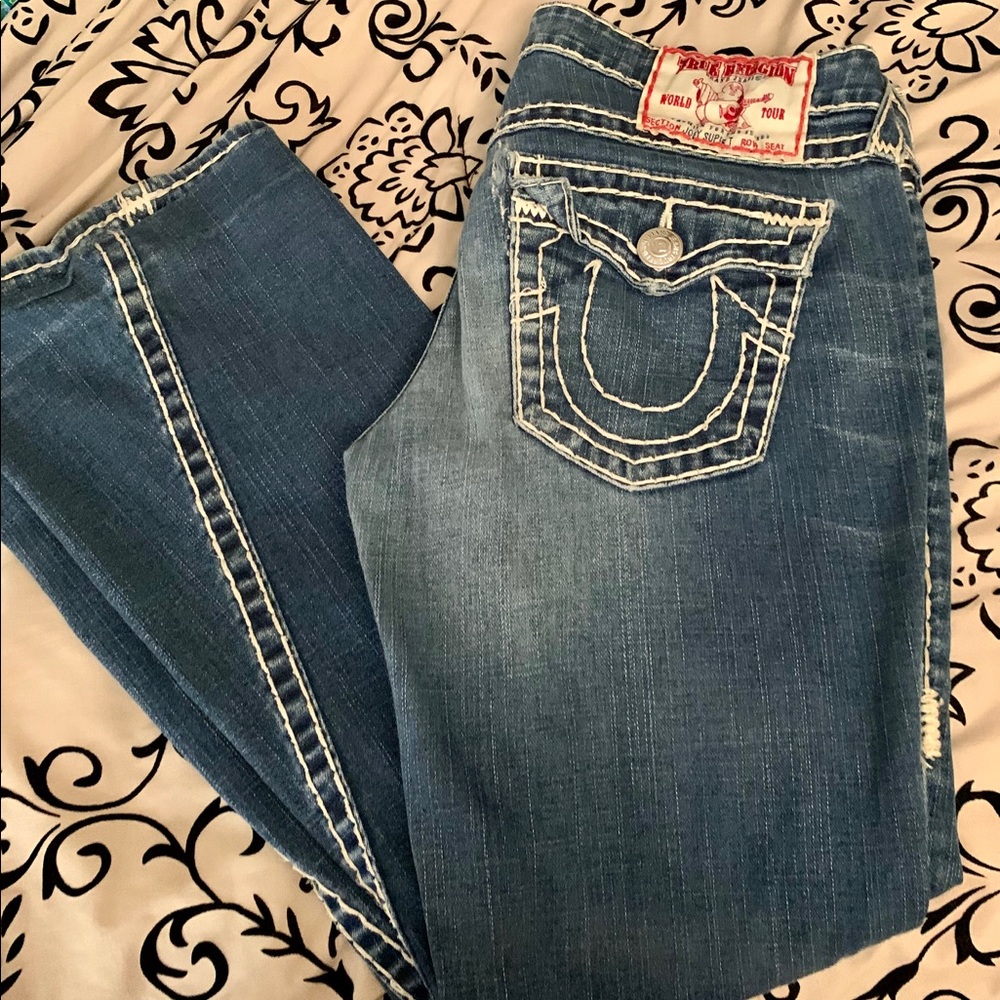 True Religion Joey Jeans Super T stitch